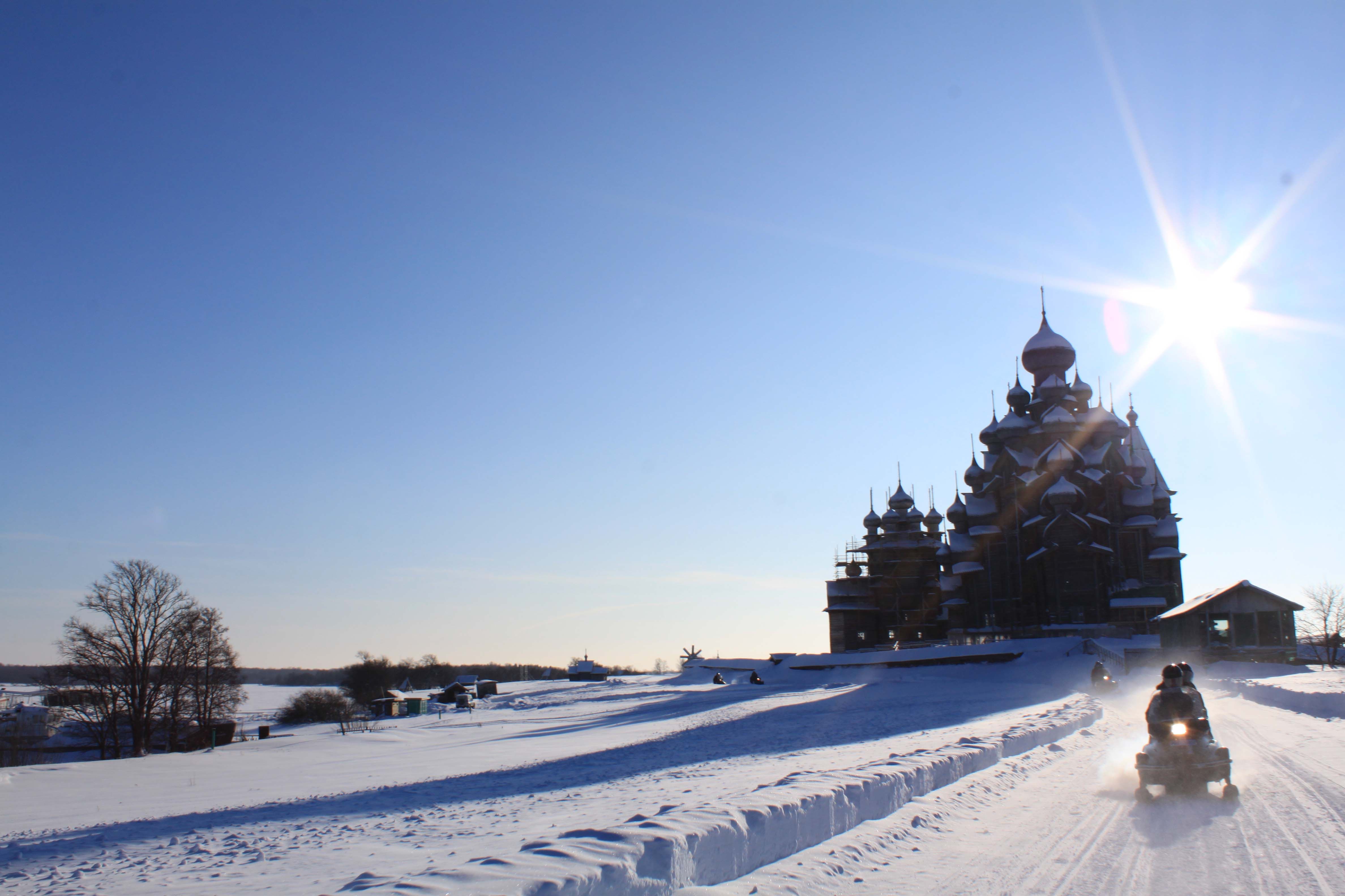 Зимние Кижи (снегоходный тур из Петрозаводска), 2 дня