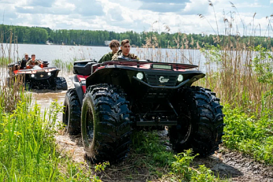 Экспедиция на остров любви на вездеходах СОКОЛ, ENWIX